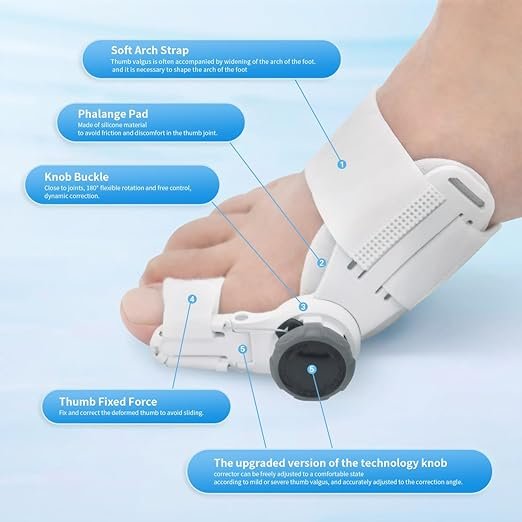 Toe Straightener for Bunion and Big Toe Pain Relief - Image 2
