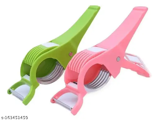 2 In 1 Veg Sharp Stainless Steel 5 Blade Cutter